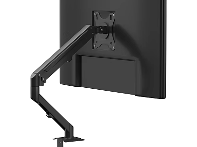 Sturdy Adjustable Office Monitor Arm Desk Mount Ergonomic Workstation Accessory for Efficient Workspace 3d model