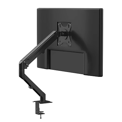 Sturdy Adjustable Office Monitor Arm Desk Mount Ergonomic Workstation Accessory for Efficient Workspace 3d model