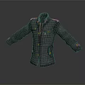Gray Stand Collar Coat With Zipper Front And Textured Fabric Design