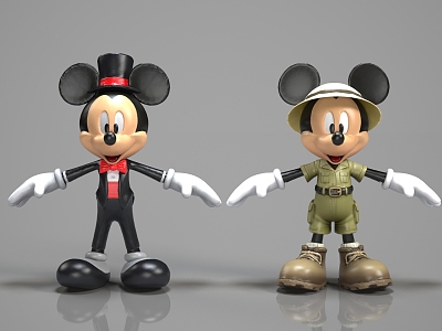 Mickey Mouse Mickey suit Mickey mickey mountaineering Mickey Disney 3d model