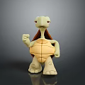 Turtle Cartoon Turtle Snapping Turtle Chickbill Turtle Reptile Cold Blooded Animal Reptile Class 3d model