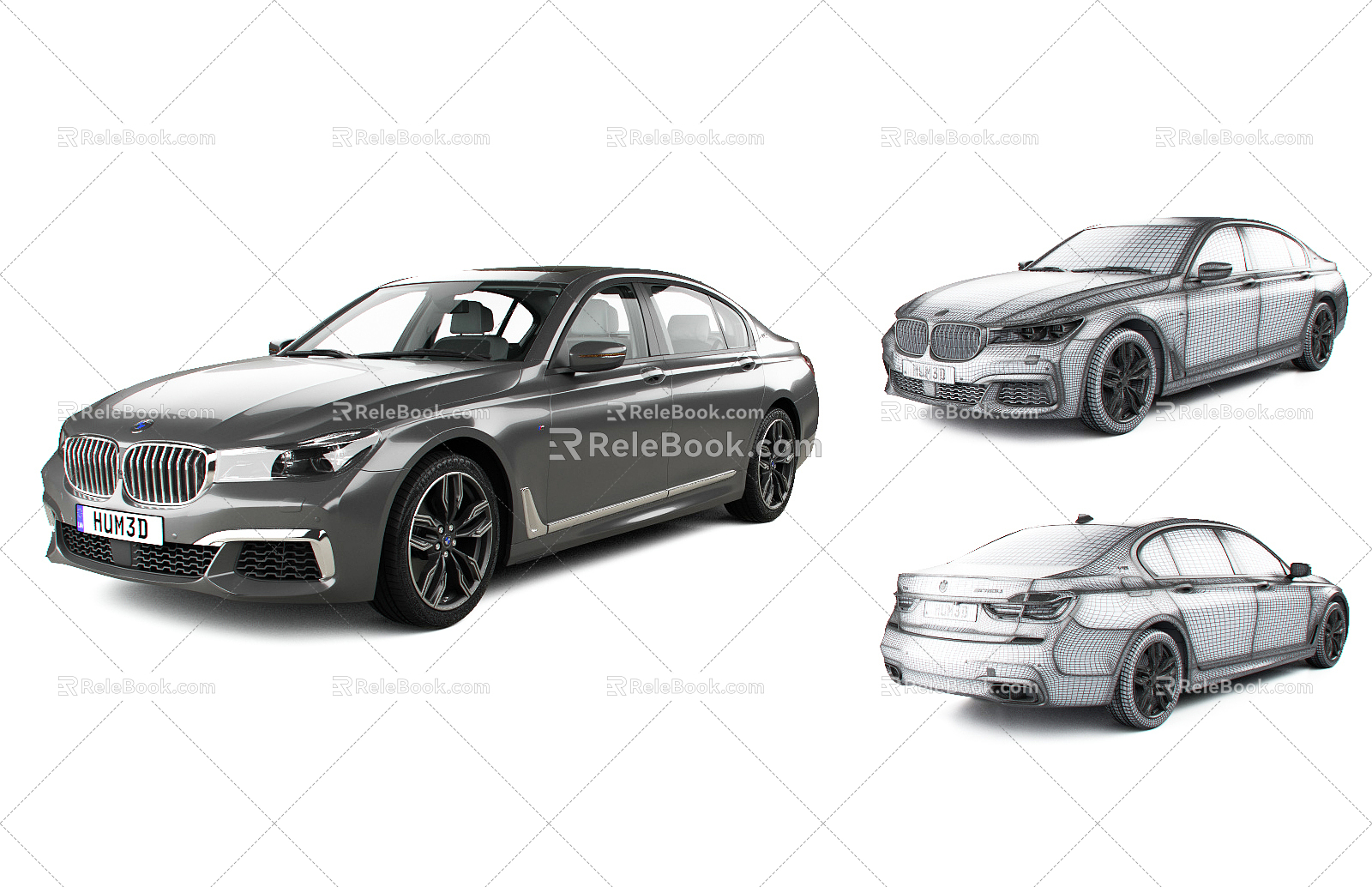 Hyundai BMW 3d model