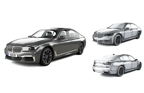 Hyundai BMW 3d model