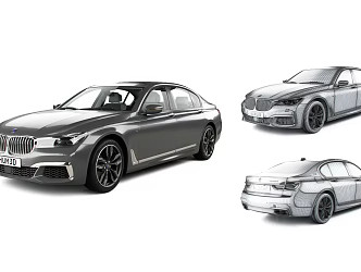 Hyundai BMW 3d model