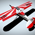 Piper Seeder Simple Aircraft Glider Twin-Engine Light Aircraft Low Face Number Low Model Simple Model Game Video Level Super Realistic 3d model