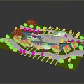 Game Environment Game Scene Fairy Tale Scene Fairy Tale Magic Scene Magic Item Fantasy Scene 3d model