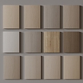 Wood grain wall panel swatch 3d model