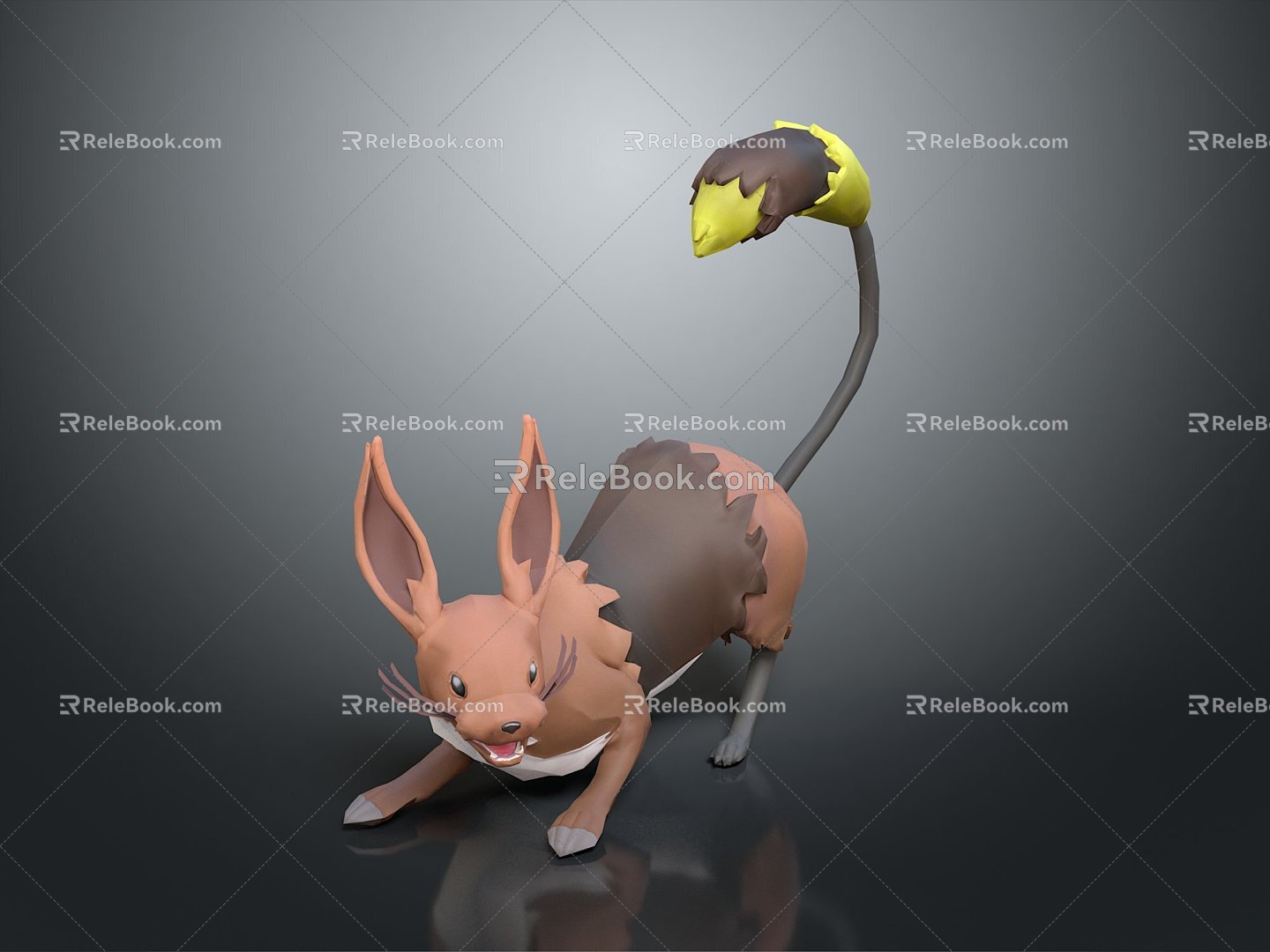 Cartoon Mouse Animated Mouse Mouse Mouse Mouse Mouse Grey Mouse Anime Mouse Cartoon Character 3d model