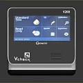 Vcheck V200 Testing Device With Touch Screen Interface And Detection Icons
