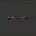 Assorted Colorful Cars Collection With Different Models And Vibrant Hues