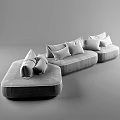 Roberto Cavalli Multiplayer Sofa 3d model