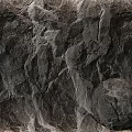 Natural Rock Surface With Rough Texture And Spherical Stone Formation