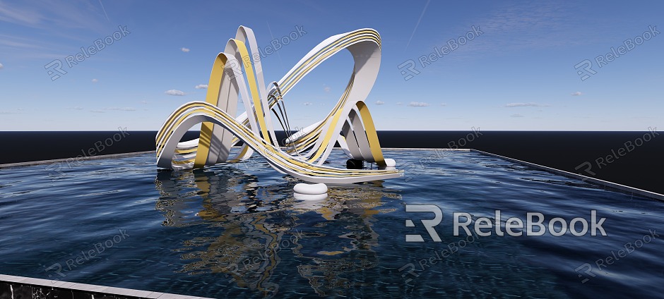 Modern Urban Sculpture Abstract Sculpture Art Sculpture Landscape Sculpture model