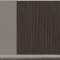 Modern Interior Wall Panels With Wooden Vertical Stripes And Smooth Surface Design 3d model