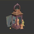 Railway lantern miner's lamp miner's lamp antique miner's lamp classical miner's lamp vintage miner's lamp portable lamp lighting 3d model