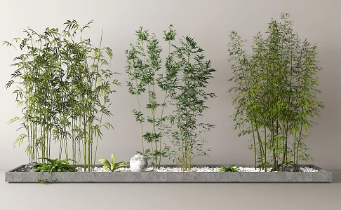 Bamboo Landscape Bamboo 3d model