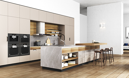 Modern Kitchen 3d model