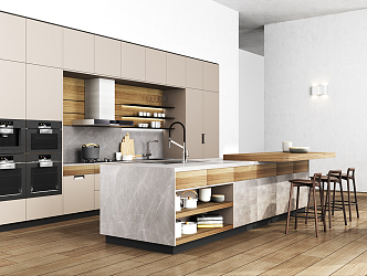 Modern Kitchen 3d model