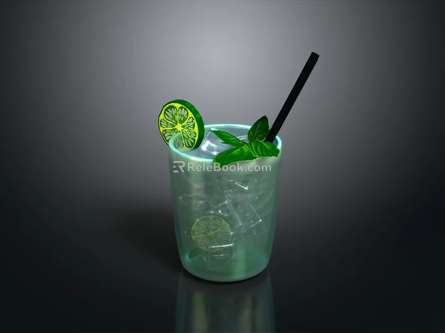 Realistic Cup Container 3d model