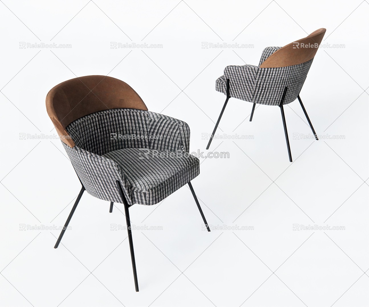 Modern Dining Chair Leisure Chair Sofa Chair model