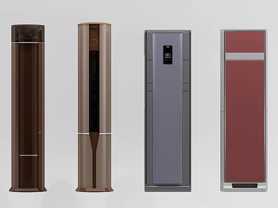 Modern air conditioner cabinet air conditioner 3d model