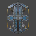 Sci-Fi Jump Gate 3d model