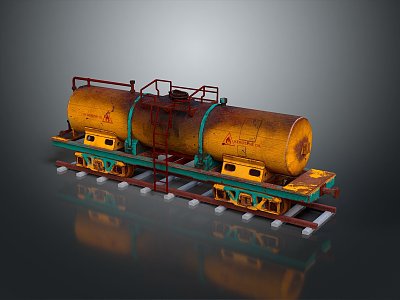 Oil Tank Oil Tank Truck Oil Tank Truck Engineering Vehicle Construction Vehicle Construction Vehicle Construction Vehicle Construction Vehicle 3d model