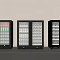 Modern Double Glass Door Wine Cooler For Canned Drinks And Bottled Wine Storage