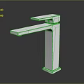 Modern Chrome Faucet With Tall Body And Sleek Design For Bathroom Sink
