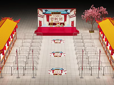 Modern Retail Display Shelves With Sturdy Metal Frame And Multi Layer Glass Shelves For Store 3d model