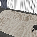 Italian Light Luxury Carpet 3d model