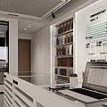 Modern Home Decoration Material Shop 3d model