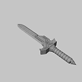 Combat Knife 3d model