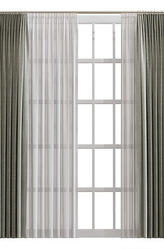 Curtains 3d model