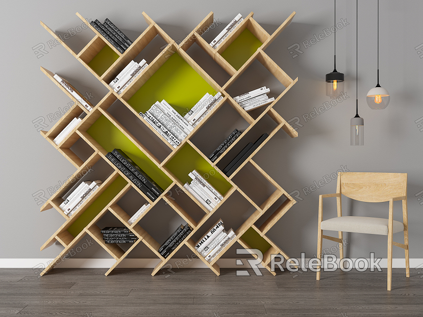 Nordic Bookshelf model