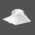 White Modern Downlight Spotlight with Sleek Design for Recessed Ceiling Lighting Fixture