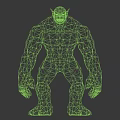 Orc Behemoth Monster Hulk Marvel Mutant Giant Warcraft Muscle Monster 3d model