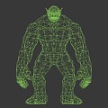 Orc Behemoth Monster Hulk Marvel Mutant Giant Warcraft Muscle Monster 3d model