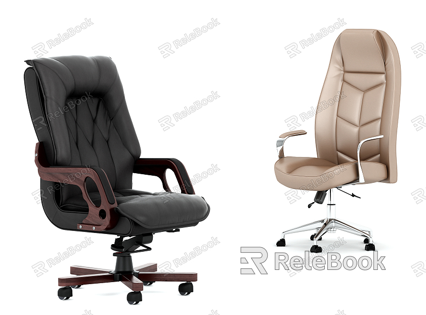 Modern Office Chair Manager Room Leather Office Chair model