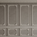 European-style lines, carved lines, decorative lines, plaster lines 3d model