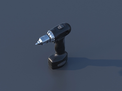 Electric drill hardware tools processing tools 3D model 3d model