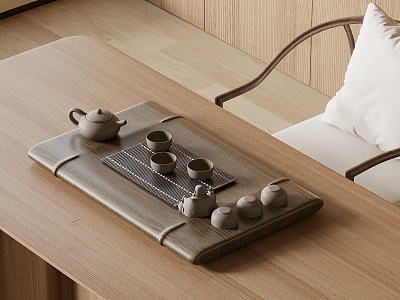 New Chinese Tea Table Tea Set model