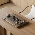 New Chinese Tea Table Tea Set 3d model
