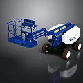 Genie Z45 Mobile Aerial Work Vehicle With Telescopic Boom And Basket Platform