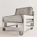 Combination sofa 3d model