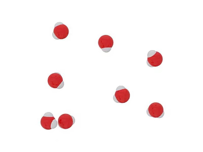 modern water molecule 3d model modern water molecule 3d model