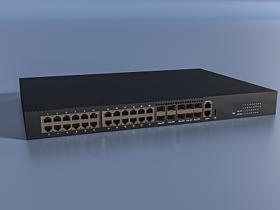 Industrial Switch Router 3d model