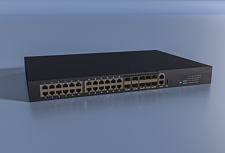 Industrial Switch Router 3d model