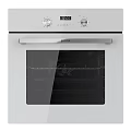 White Electric Oven For Modern Kitchen With Digital Display And Glass Door
