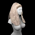 Modern Hairstyle 3d model
